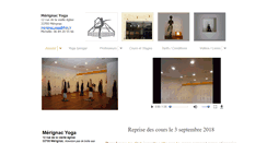 Desktop Screenshot of merignacyoga.fr